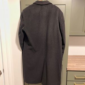 Calvin Klein Charcoal Overcoat